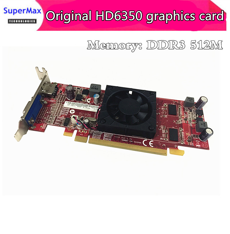 ο  HD6350 ׷ ī Dell HP ǻ 512M ޸ HD PCI-E ׷ ī HD-MI VGA ̽ 8CM  1pcs